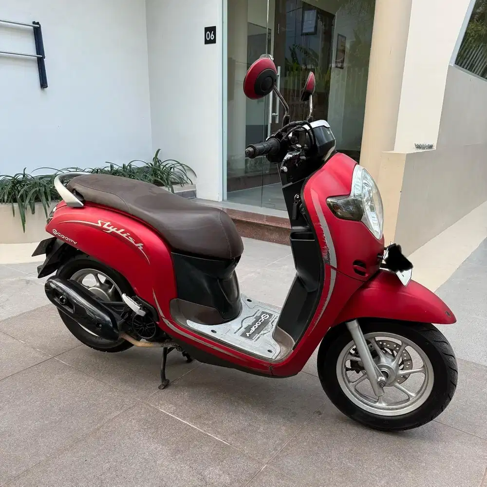 Honda Scoopy 2019 merah