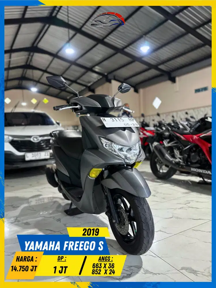 YAMAHA FREEGO S 2019 GASS POLL MASZEEHH HIKMAH MOTOR KEPUH MALANG