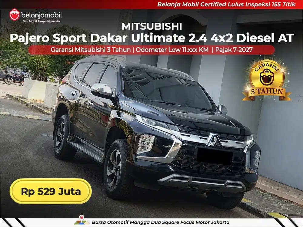 [ LOW KM ] Mitsubishi Pajero Sport Dakar Ultimate 2,4 4x2 AT 2025/2026