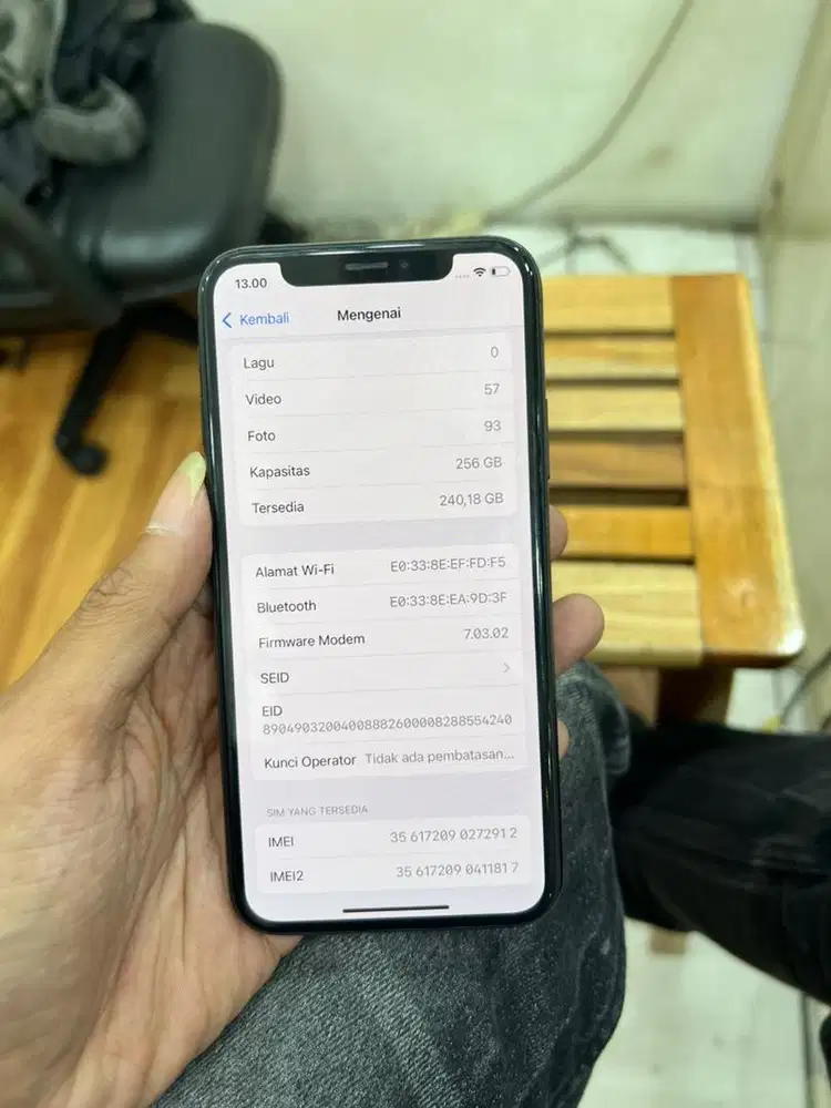 iphone xs 256GB permanen