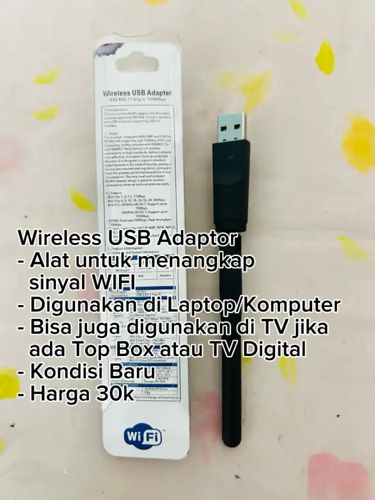 Wireless Wifi USB Adaptor