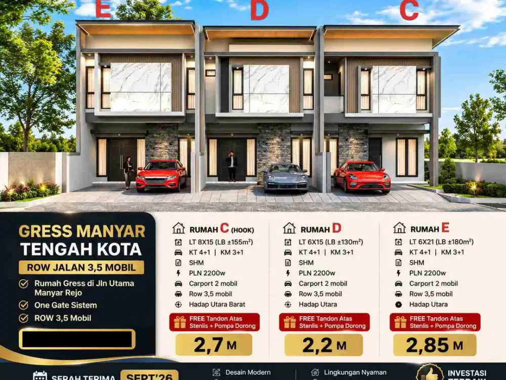 Rumah Baru Manyar Rejo