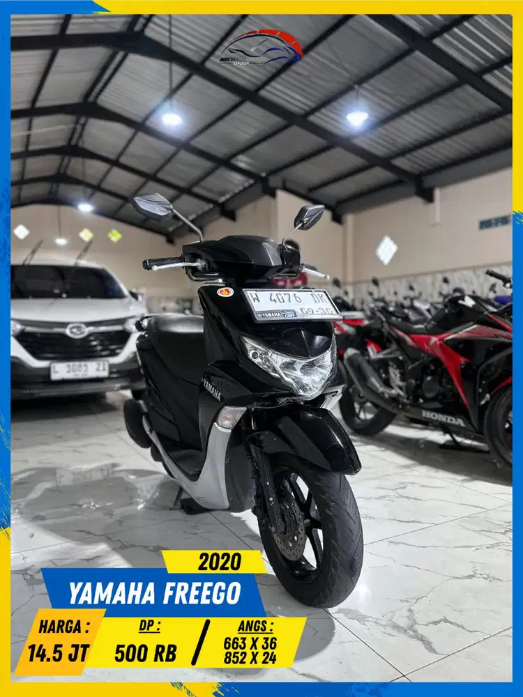 YAMAHA FREEGO 2020 PLAT W BEKAS CIAMIK HIKMAH MOTOR KEPUH MALANG