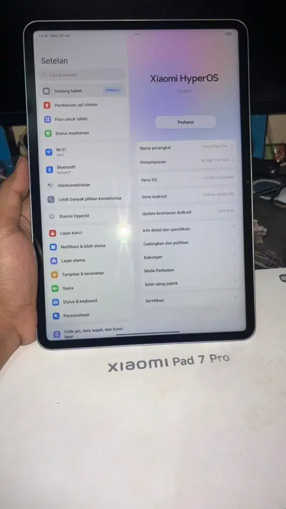 Xiaomi Pad 7 Pro 8s gen3 12/512
