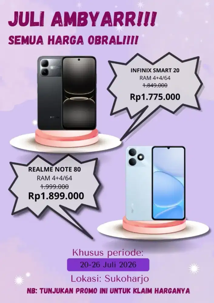 INFO HARGA PROMO PASTI AMBYARR