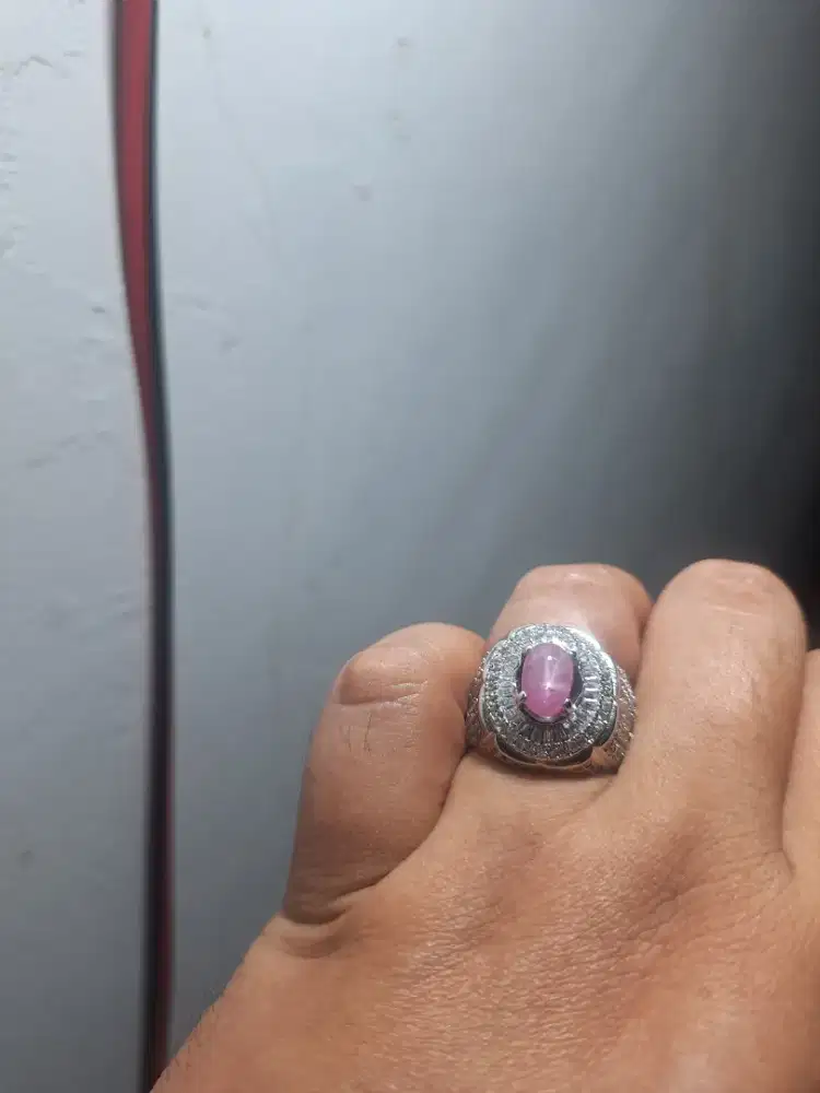 Natural ruby star burma memo
