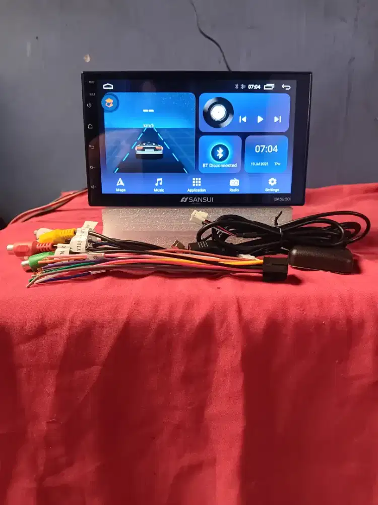 Headunit android sansui 7 inch ram 2/32GB