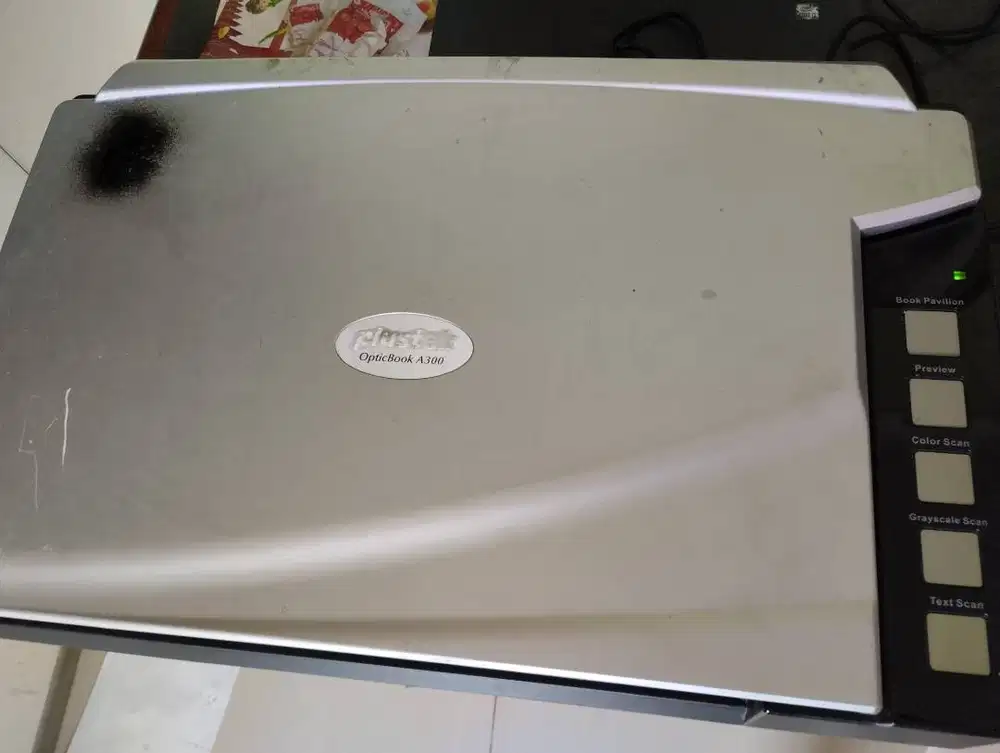 Scanner Plustek OpticBook A300, scanner bekas kertas A3,Faltbed