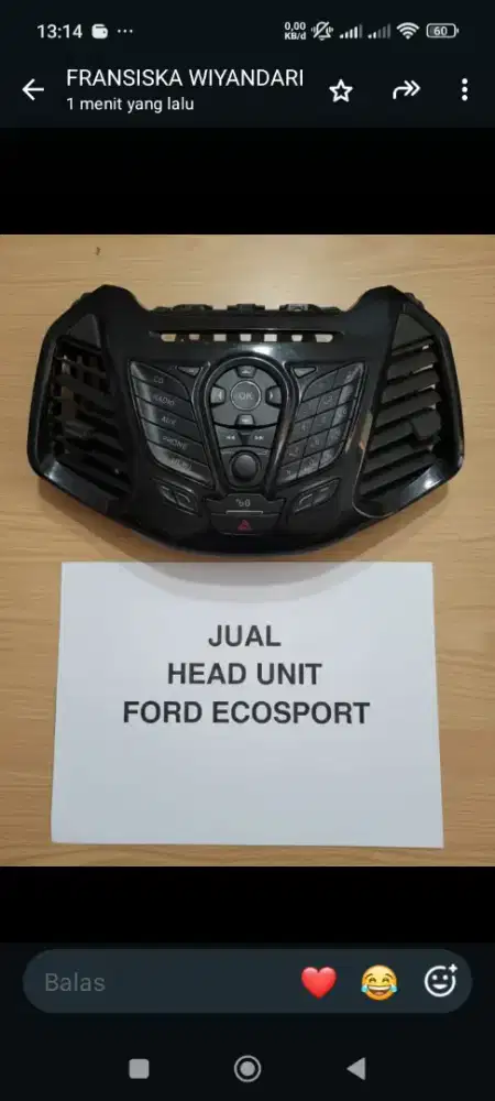 Head unit Ford Ecosport