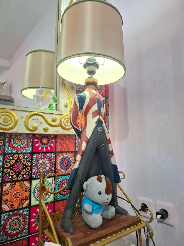 Lampu meja / lampu tidur tinggi 70cm
