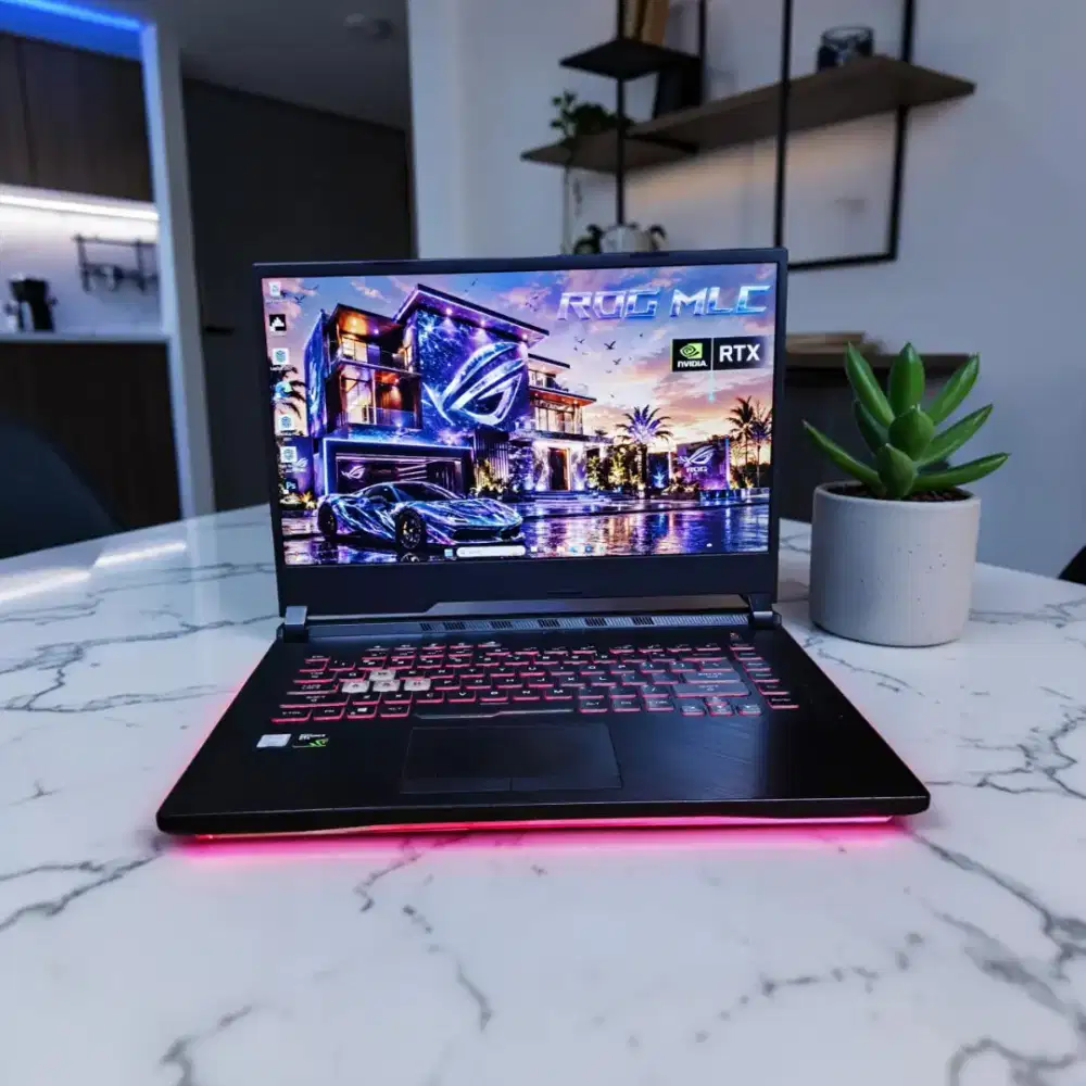 Laptop Gaming ASUS ROG Strix i7 9750H Mulus