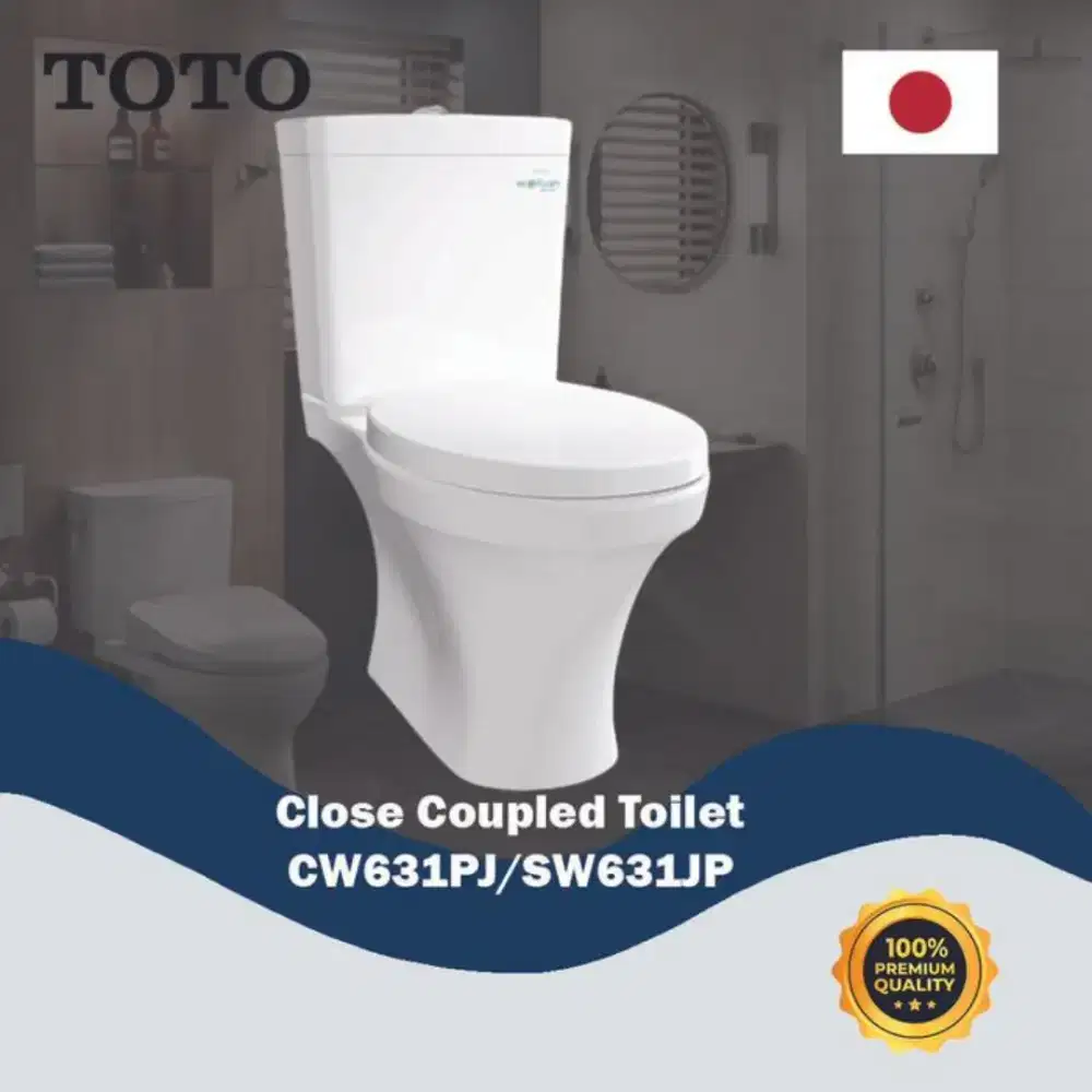 Closet Toto baru harga miring sw 731 ecoflush