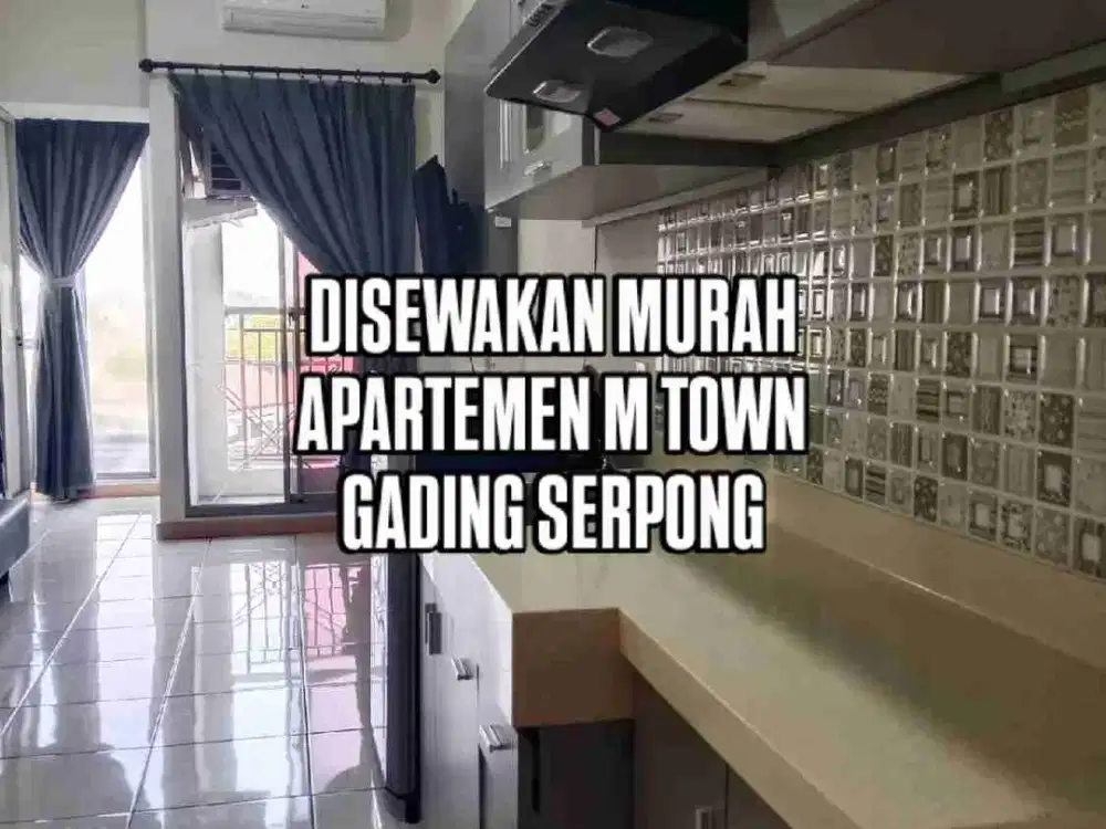 DISEWA MURAH DI APARTEMEN TOWN GADING SERPONG