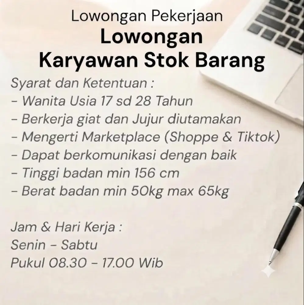 Karyawan Stok Barang