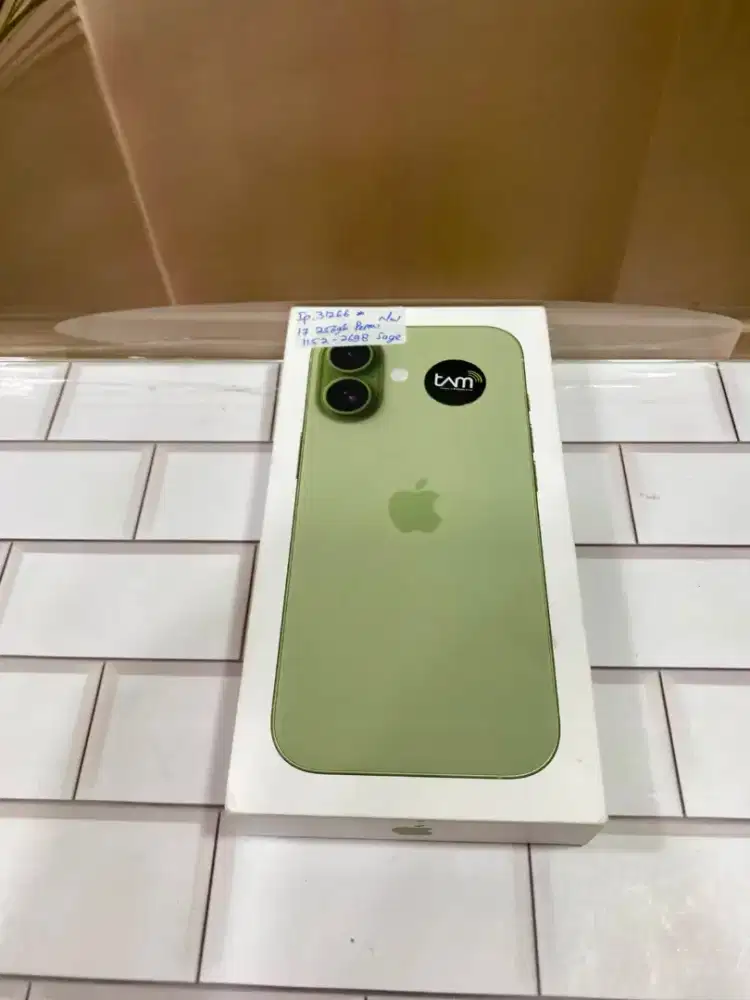 Iphone 17 256Gb Sage New (Resmi)