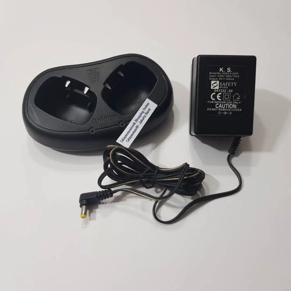 Desktop Charger Walkie Talkie Uniden GMRS Charger Model CH638 Second