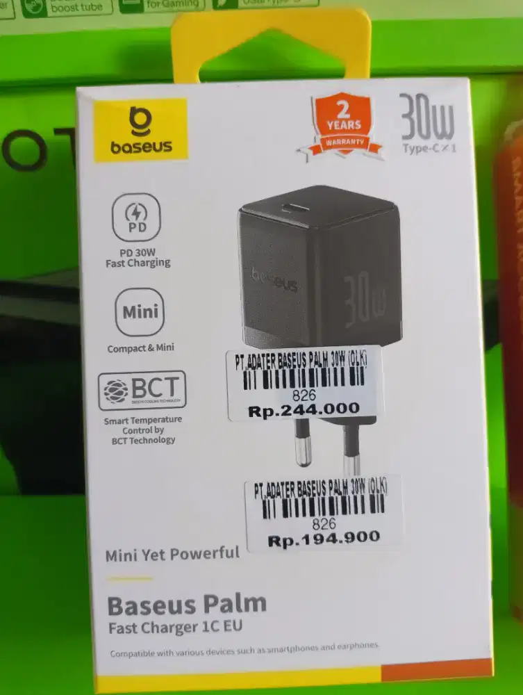 ADAPTER BASEUS PALM 30W | ATLANTIS DAHSYAT