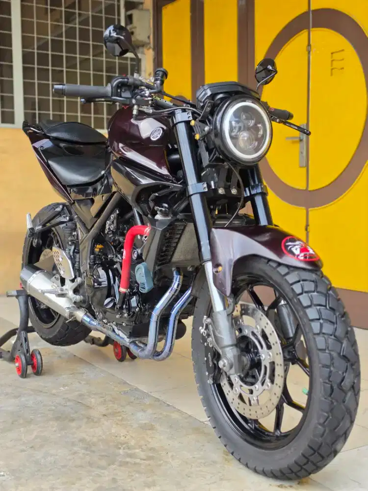 Yamaha MT25 / MT 25 2016, Warna Red Premium Metalic.