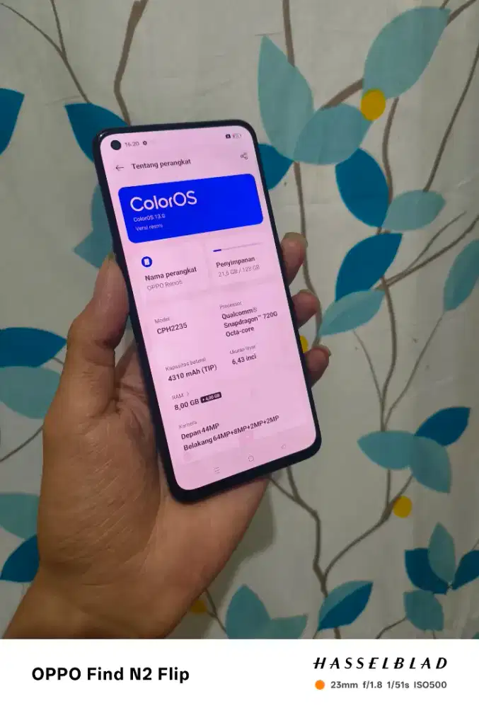 Oppo reno 6 8/128