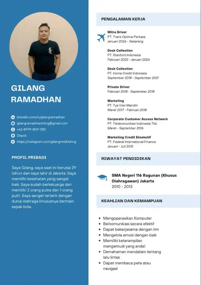 Info lowongan kerja