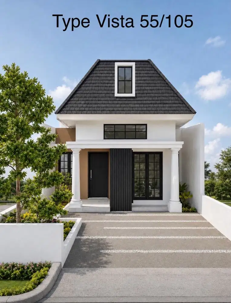 Rumah Baru 1 Lantai 3 Kamar Tidur di Bukit Cimanggu City Bogor