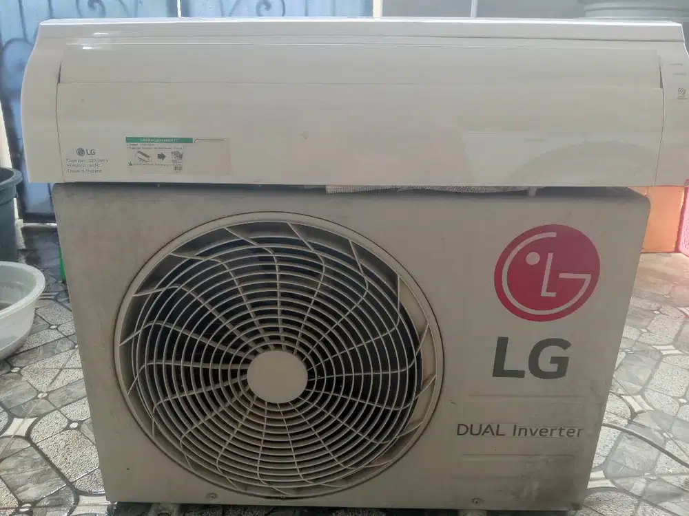 DIJUAL AC BEKAS BERKUALITAS – SIAP PAKAI  Merek: LG 1 PK Dual inverter