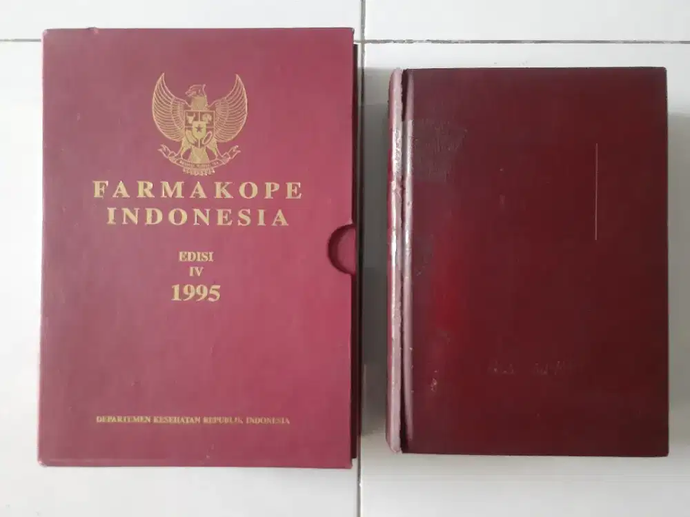 Buku The Merck Index Eleventh Edition & Farmakope Indonesia