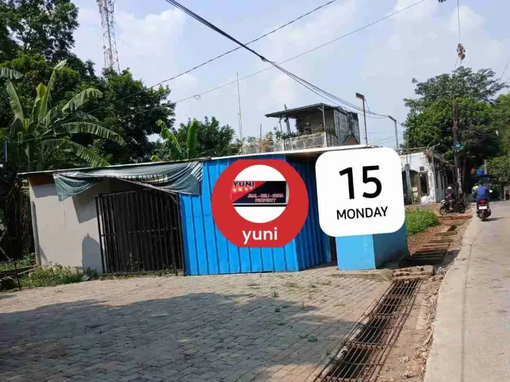 kavling tanah bentuk kotak jl.cikeas