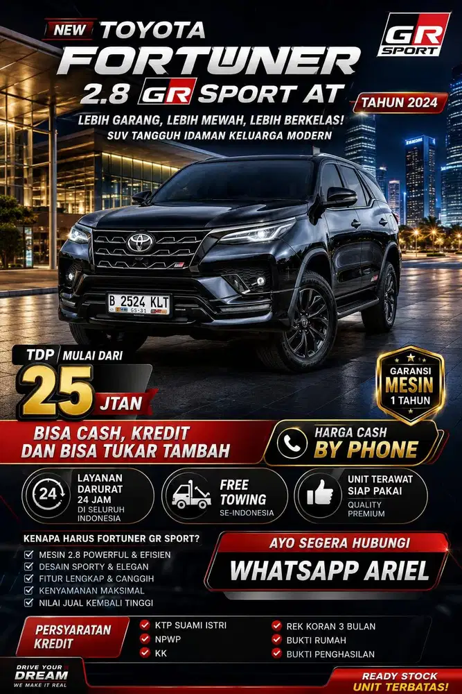 Toyota Fortuner 2.8 GR Sport
