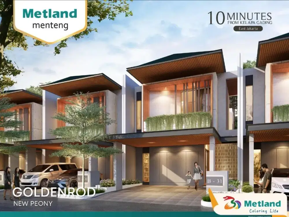 Goldenrod Peony Metland Menteng Cakung