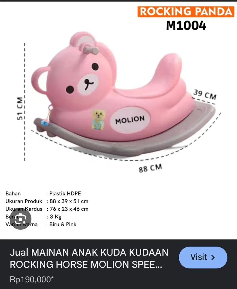 MOLION mainan Anak Kuda - Kudaan Musik