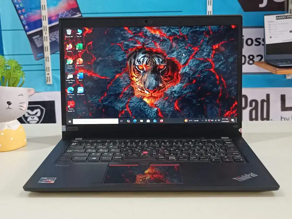 Laptop bekas Lenovo Thinkpad X13 Ram 32 GB, AMD Ryzen 5