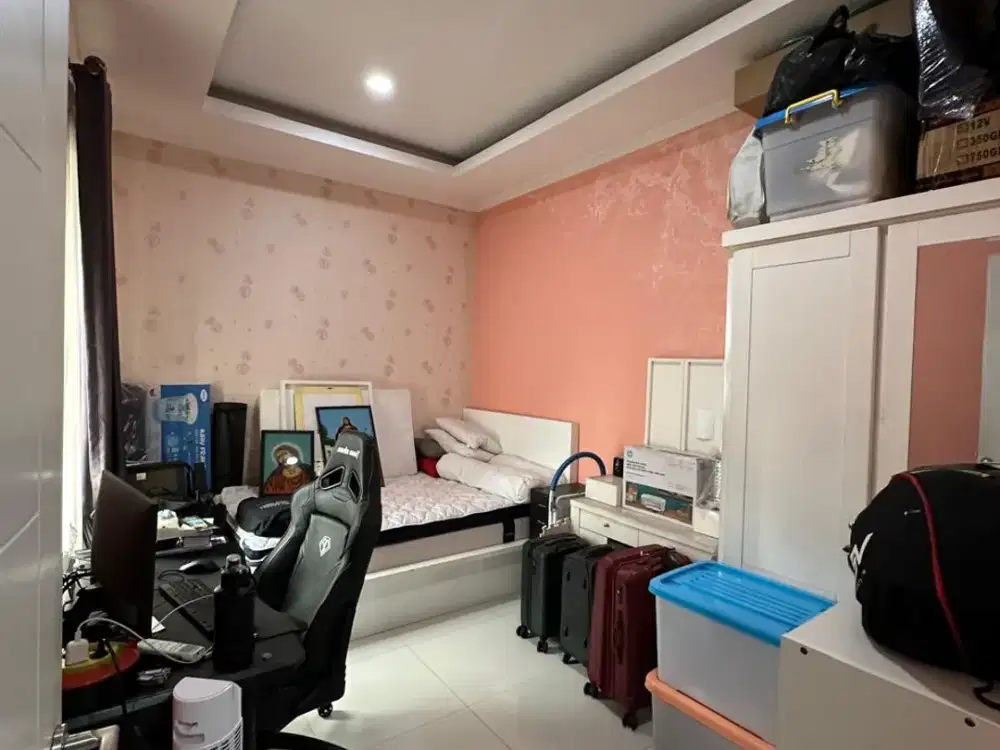 Rumah Hadap Utara Full Furnished Cluster Atlanta Village Gading Serpong