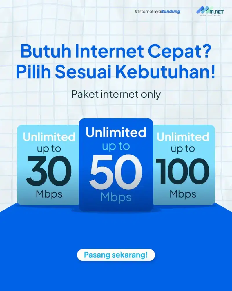 INTERNET WIFI MNET BANDUNG GRATIS BIAYA PEMASANGAN