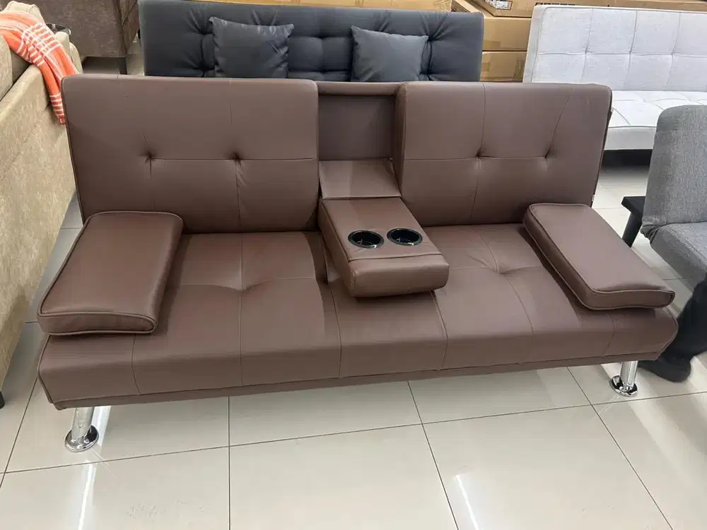 PROMO SOFA BED KULIT SINTETIS