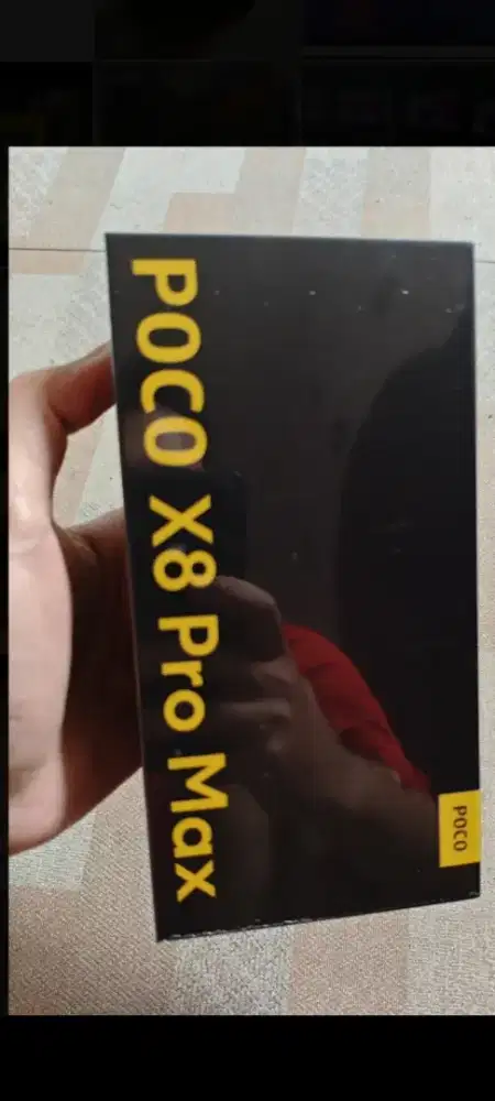 Xiaomi Poco X8 pro max 512gb ram 12gb 5G dan12/256 garansi resmi