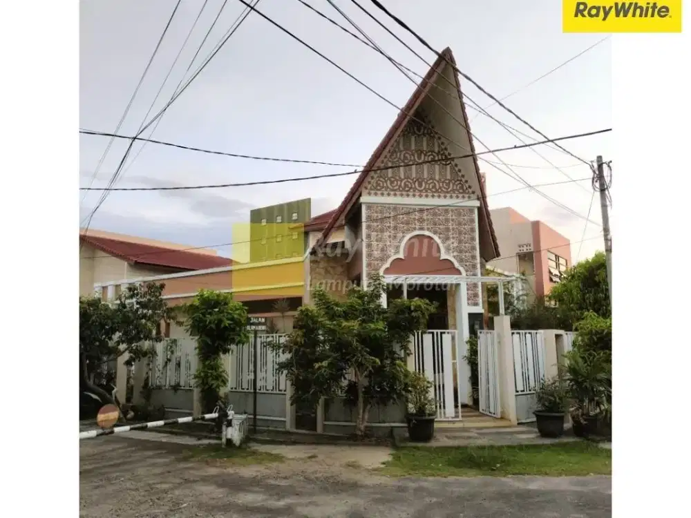Dijual rumah 3 lantai Di Way Halim, Kota Bandar Lampung (KODE Ai 3688)