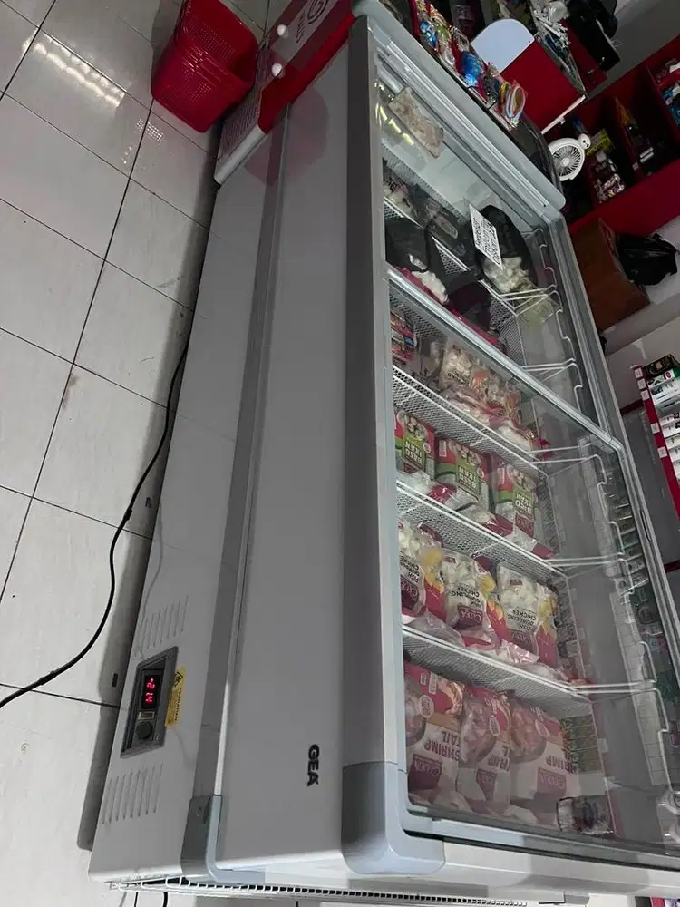 Freezer & rak di jual