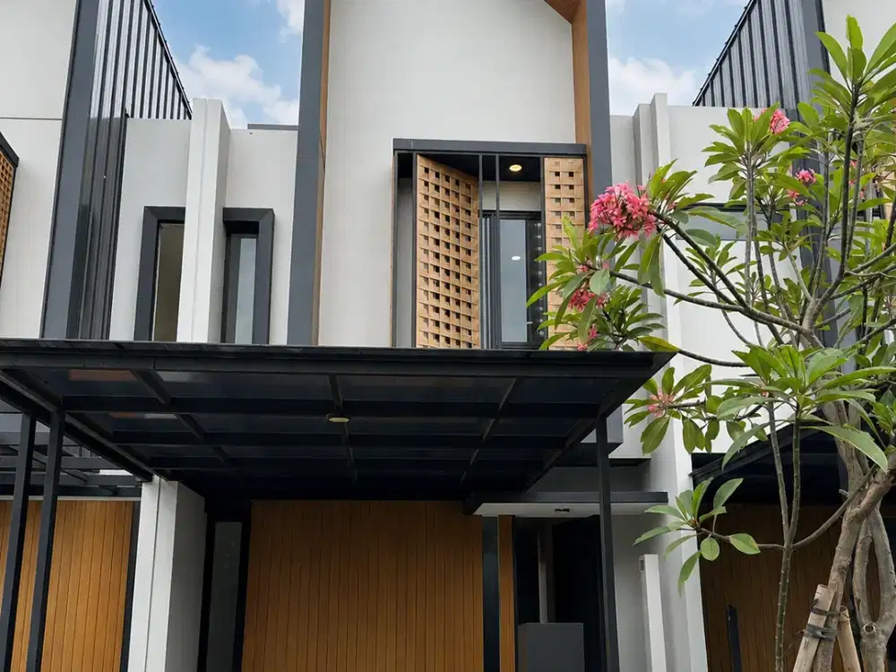 Rumah 2lt luas 5x15 75meter 4KT Cluster Mahakam The Signature JGC Jakarta Garden City