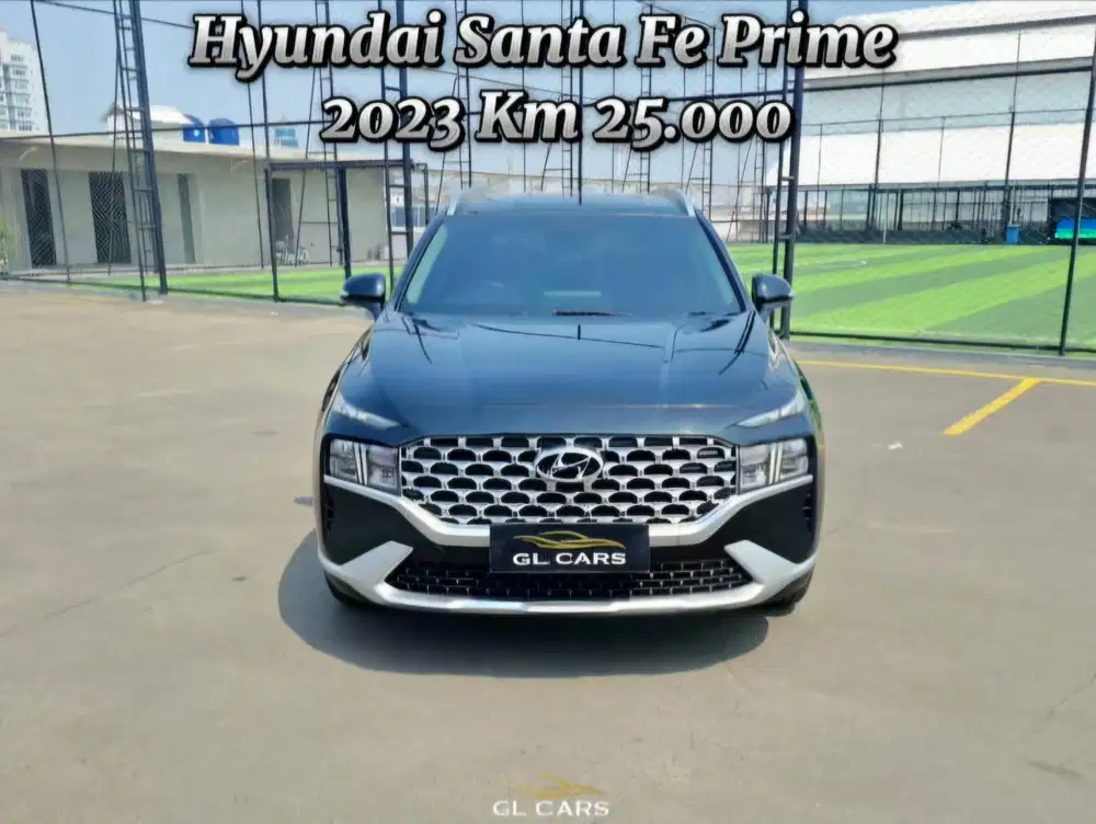 Santafe 2 5 Prime Cash 2023 Hitam Km 30Rb Hyundai Santa Fe Hitam
