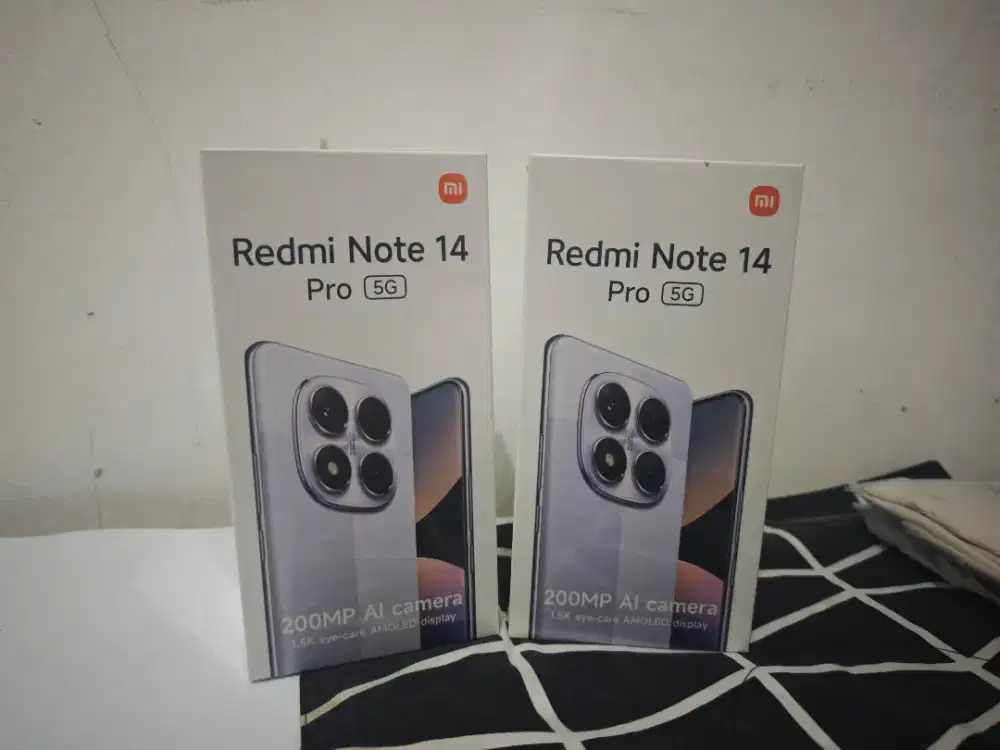 XIAOMI REDMINOTE 14 PRO 5G 8/256 BARU