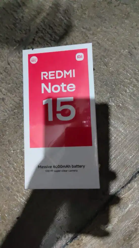 Redmi note 15 4G ram 8/256