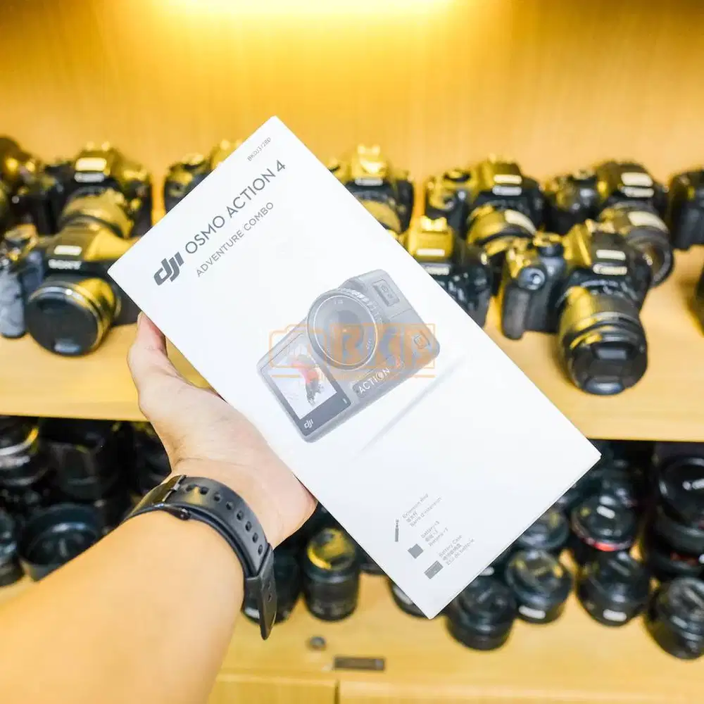 [ DJI Osmo Action 4 Adventure Combo Fullset Mulus ]