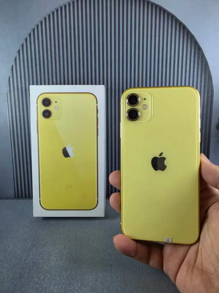 Iphone 11 64 gb kuning