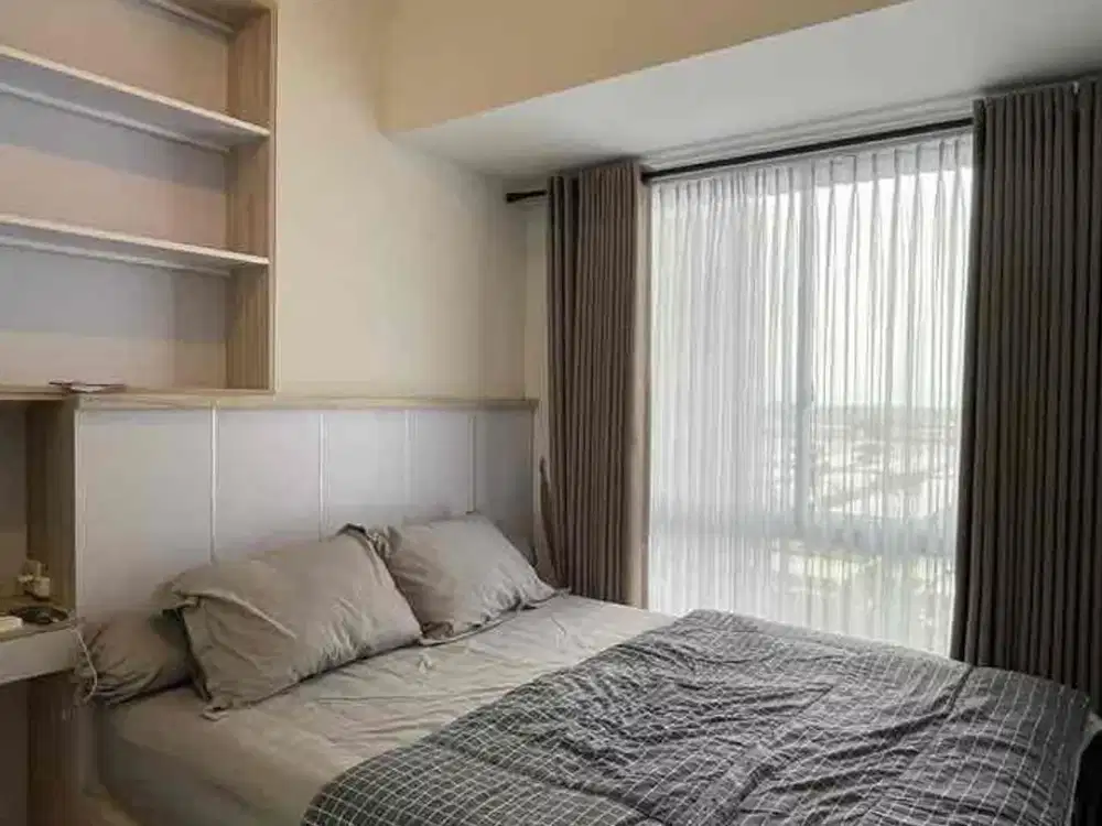Disewakan Apartemen 2 Bedroom Full Furnish Lantai Vinyl Termurah di Tokyo Riverside Pik 2
