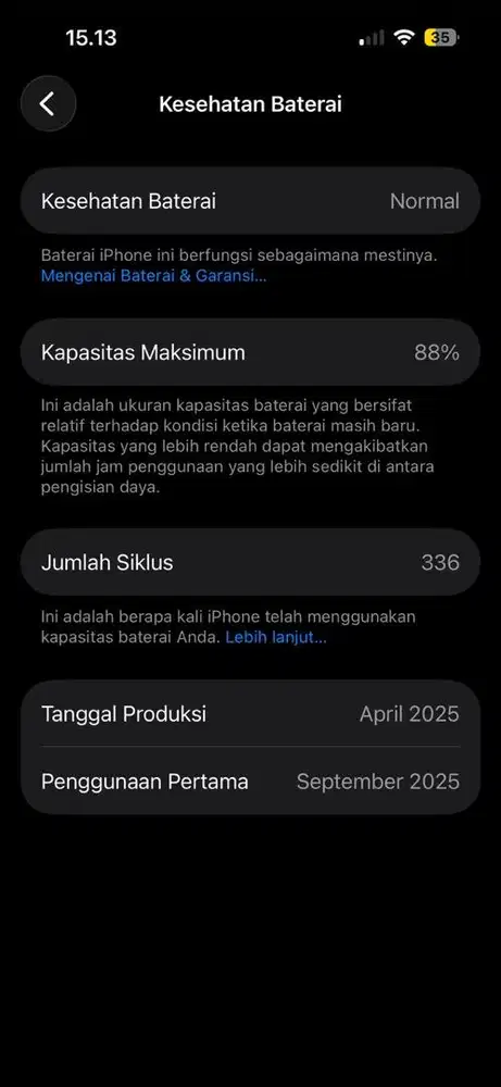 Iphone 15 128GB Black