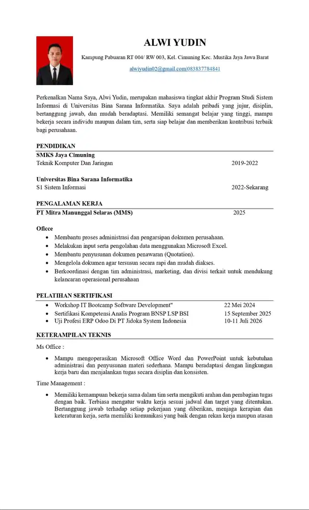 Mencari Perkerjaan
