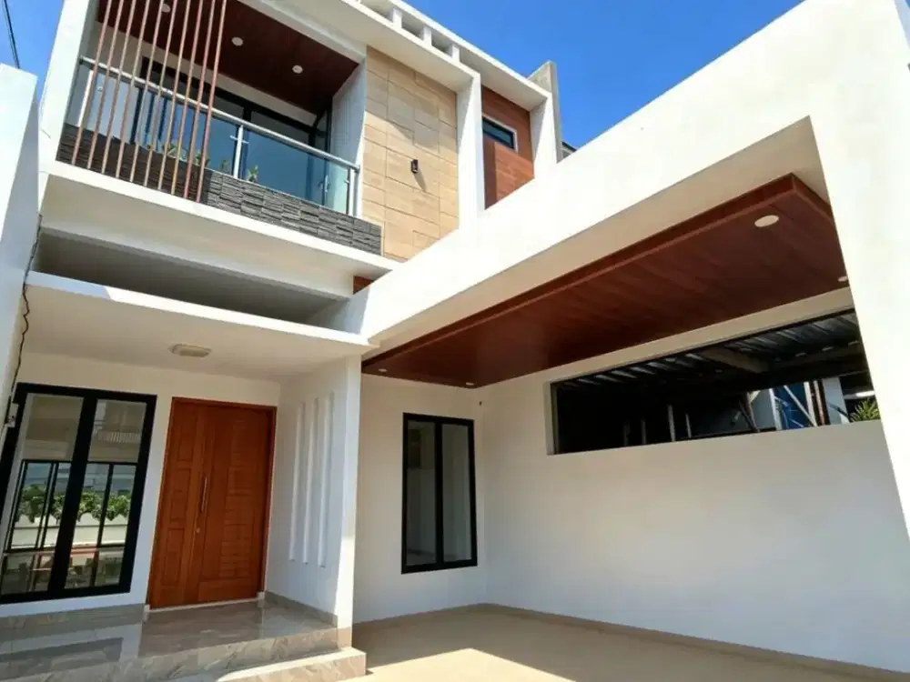 ZN28 Rumah Modern 150 m2 Murah Pondok Kelapa Jakarta Timur