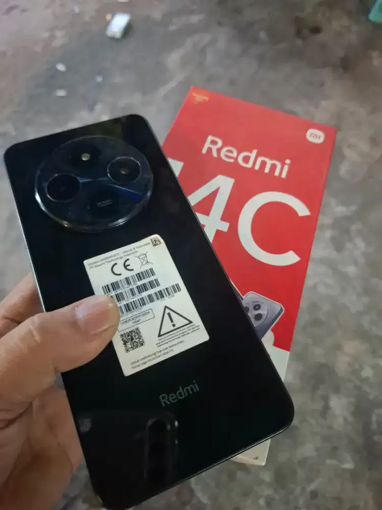 Jual redmi14c resmi ram6/128 fullset