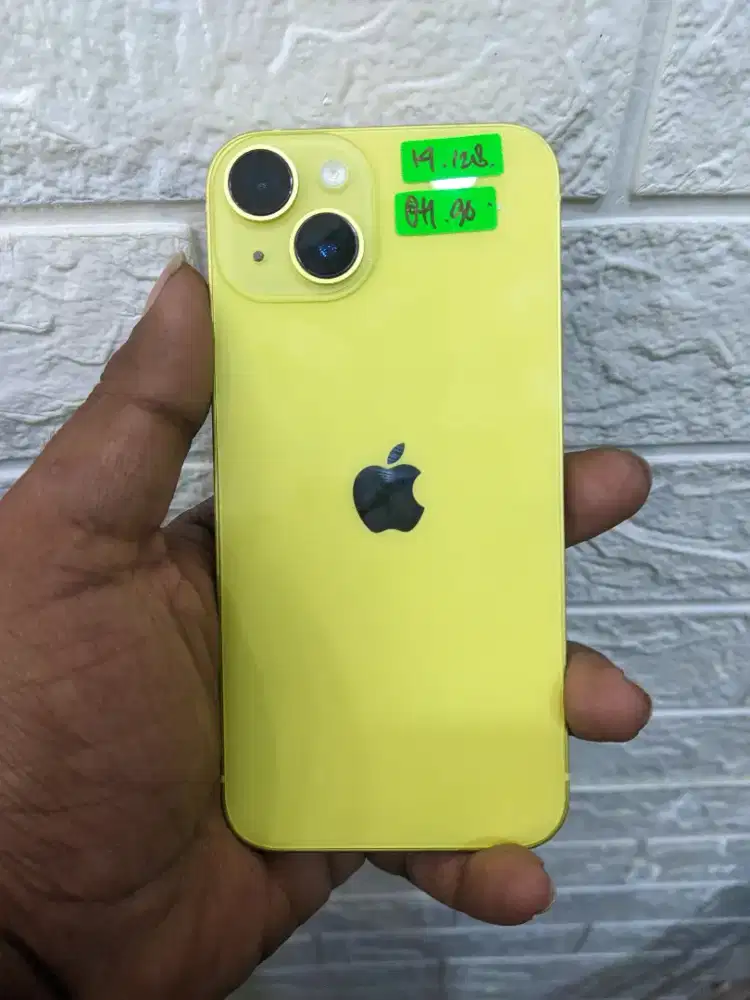 Apple iphone 14 inter permanen 128gb bh 86 mulus 96% HARGA NETT